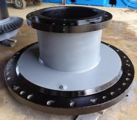 Allis Chalmers (kobe Steel) 54" X 74" Gyratory Parts Including Bottom Mainframe, Countershaft & Hydroset)